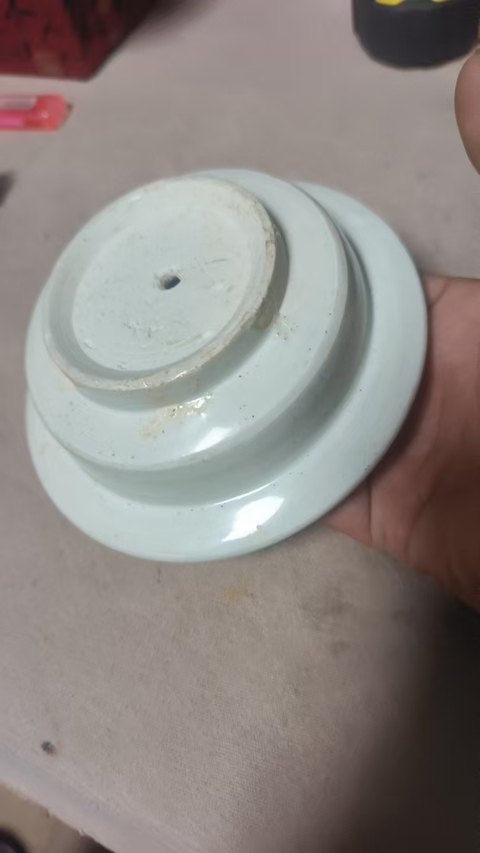 古玩陶瓷北宋湖田窯刻花盞托拍賣，當(dāng)前價格19000元