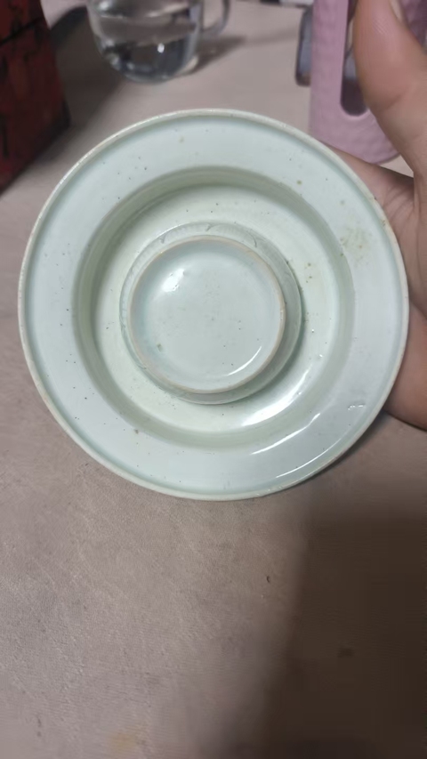 古玩陶瓷北宋湖田窯刻花盞托拍賣，當(dāng)前價格19000元