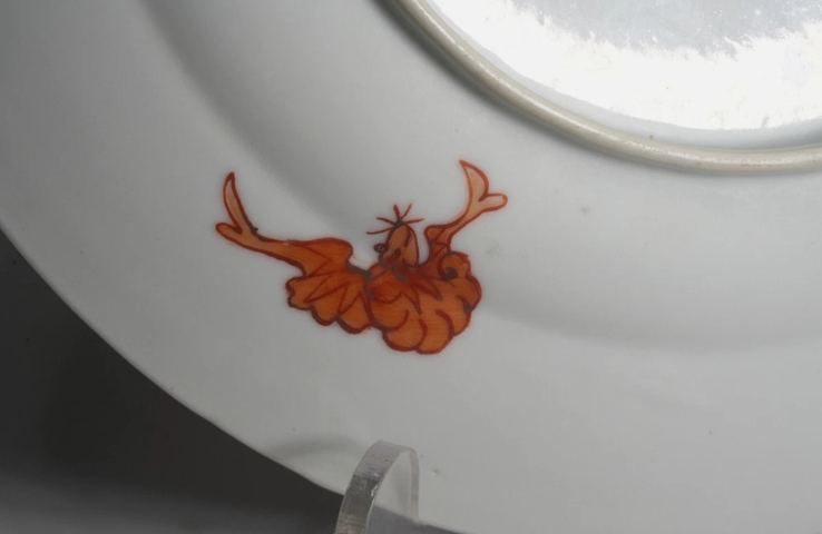 古玩陶瓷百花不落地粉彩盤真品鑒賞圖