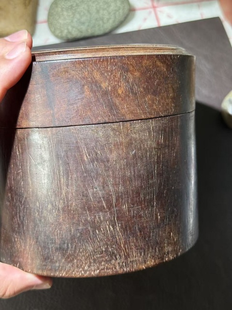 古玩雜項茶葉罐真品鑒賞圖