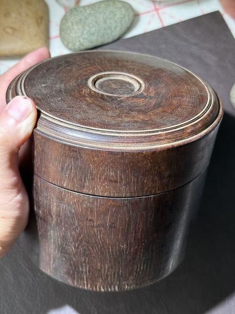 古玩雜項茶葉罐真品鑒賞圖