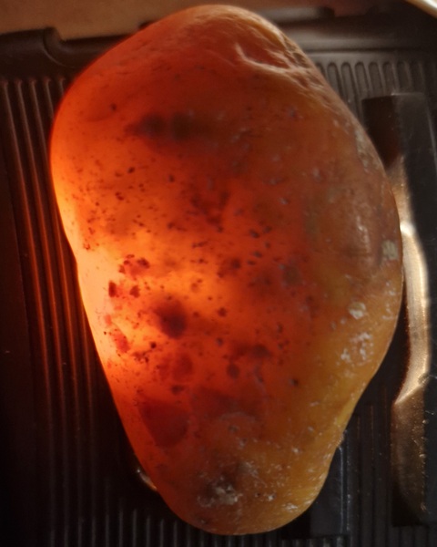 古玩雜項(xiàng)壽山溪蛋田原石真品鑒賞圖