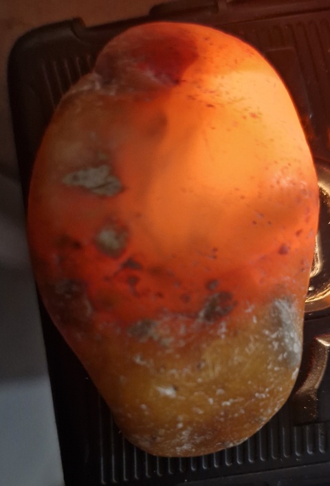 古玩雜項(xiàng)壽山溪蛋田原石真品鑒賞圖