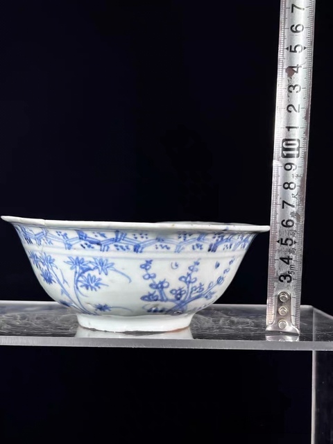 古玩陶瓷青花碗真品鑒賞圖