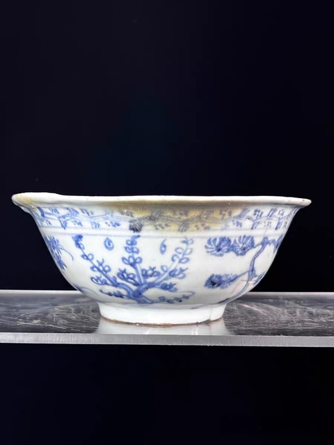 古玩陶瓷青花碗真品鑒賞圖