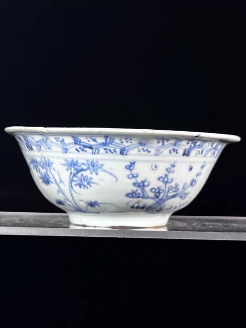 古玩陶瓷青花碗真品鑒賞圖