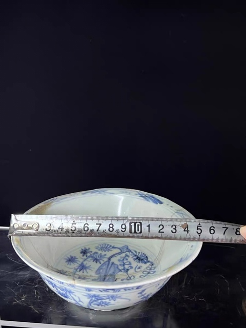 古玩陶瓷青花碗真品鑒賞圖