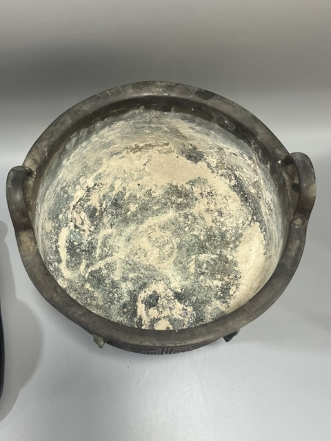 古玩雜項青銅鼎真品鑒賞圖