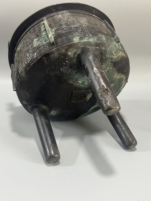 古玩雜項青銅鼎真品鑒賞圖