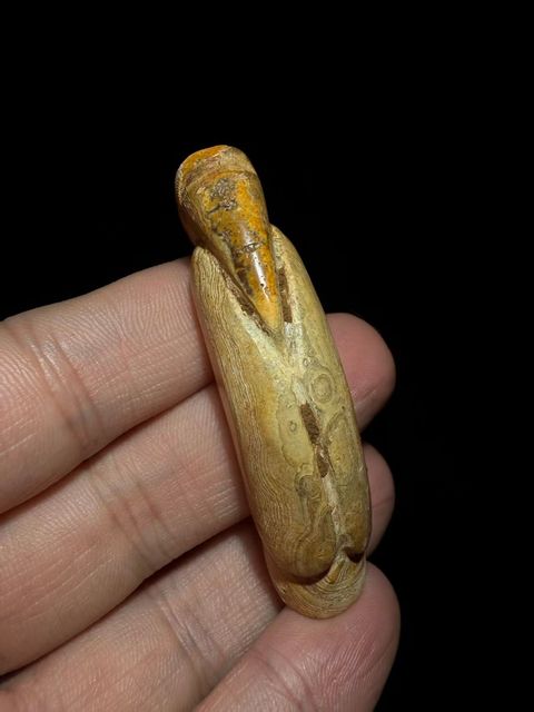 古玩玉器翁仲真品鑒賞圖