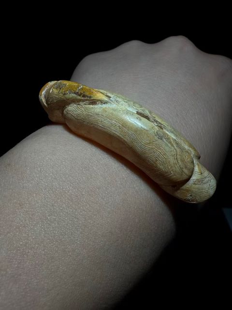 古玩玉器翁仲真品鑒賞圖