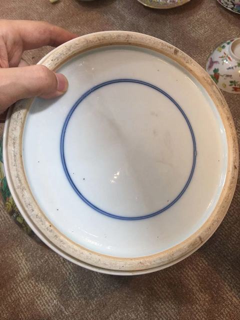 古玩陶瓷人物紋五彩將軍罐真品鑒賞圖