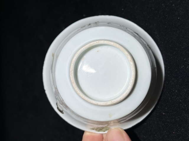 古玩陶瓷粉彩其人如玉杯真品鑒賞圖