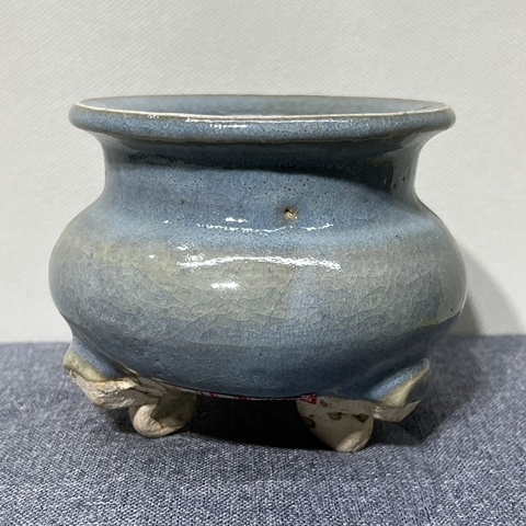 古玩陶瓷元鈞瓷爐拍賣，當前價格5980元