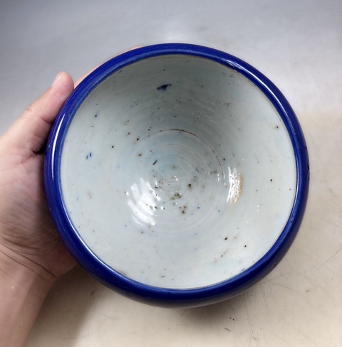 古玩陶瓷【清代】霽藍釉香爐【傳世佳品】【頂級寶石藍釉】拍賣，當前價格0元