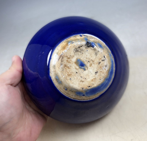 古玩陶瓷【清代】霽藍釉香爐【傳世佳品】【頂級寶石藍釉】拍賣，當前價格0元