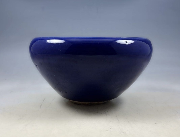 古玩陶瓷【清代】霽藍釉香爐【傳世佳品】【頂級寶石藍釉】拍賣，當前價格0元