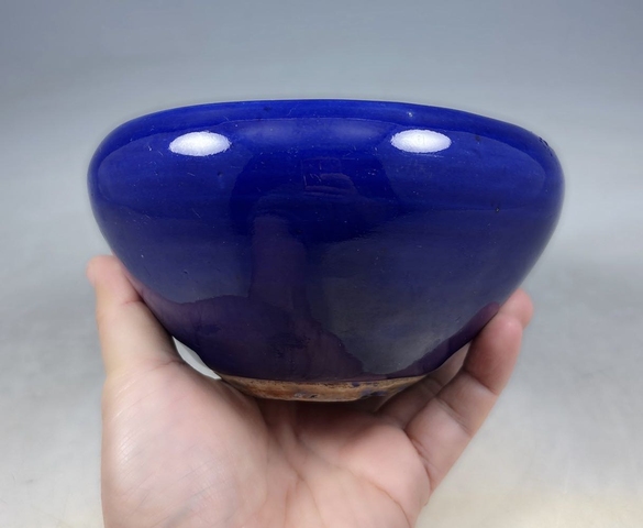 古玩陶瓷【清代】霽藍釉香爐【傳世佳品】【頂級寶石藍釉】拍賣，當前價格0元