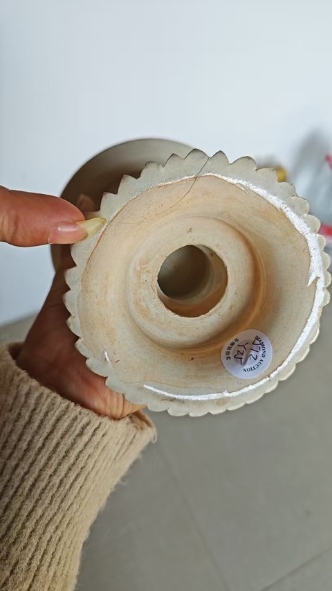 古玩陶瓷青白釉行爐真品鑒賞圖