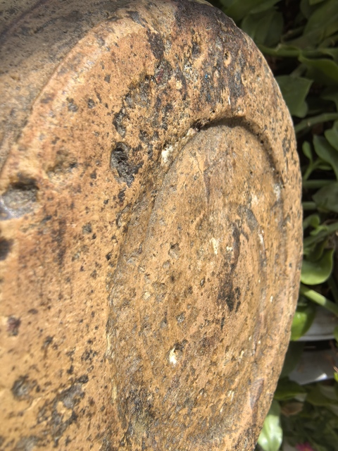 古玩陶瓷清代茶葉末釉罐真品鑒賞圖