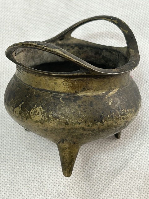 古玩銅器銅爐真品鑒賞圖