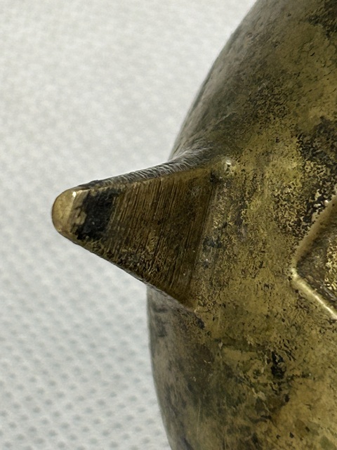 古玩銅器銅爐真品鑒賞圖