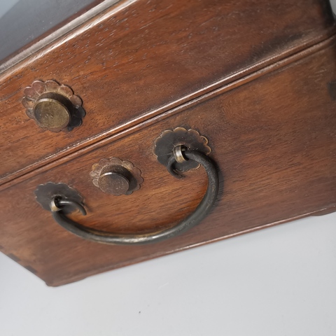 古玩雜項花梨文房木箱拍賣，當前價格6666元