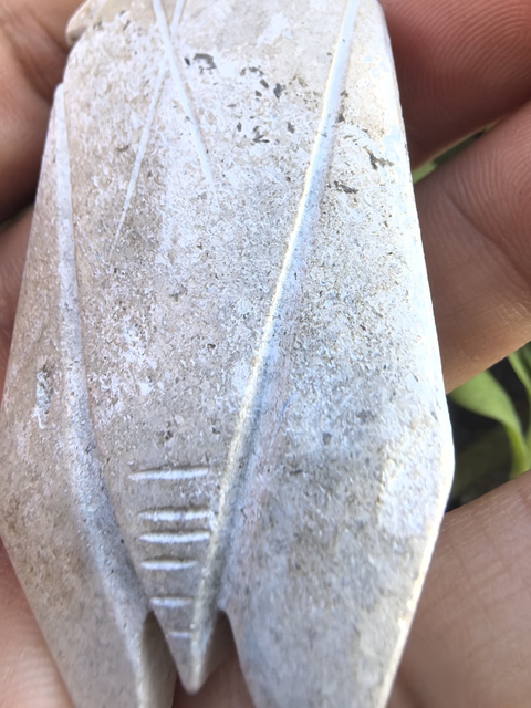 古玩玉器仿古做舊玉蟬型件真品鑒賞圖