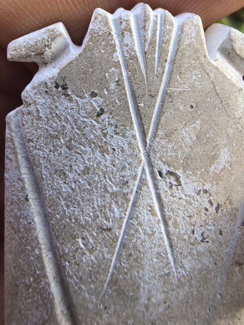 古玩玉器仿古做舊玉蟬型件真品鑒賞圖