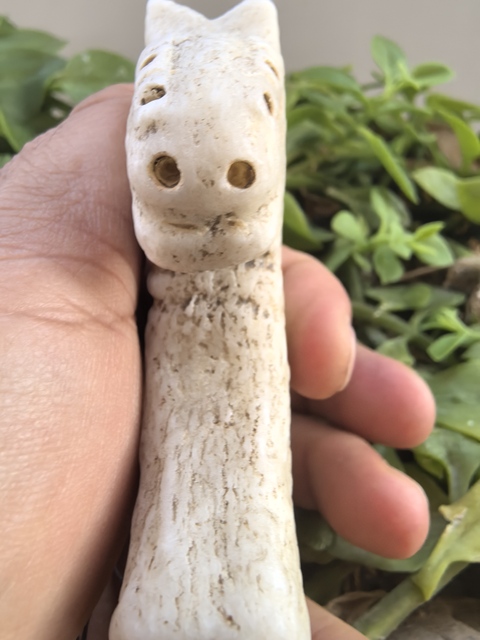 古玩玉器仿古石馬真品鑒賞圖