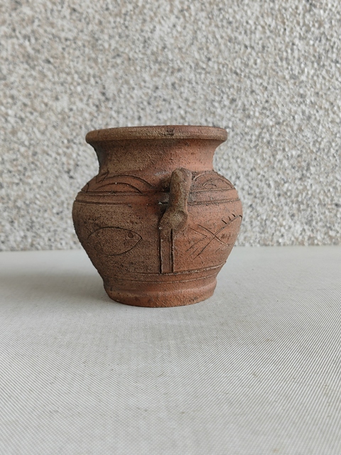 古玩陶瓷明末清初雙系罐拍賣，當(dāng)前價(jià)格550元