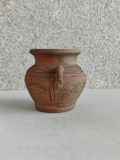 古玩陶瓷明末清初雙系罐拍賣，當(dāng)前價(jià)格550元