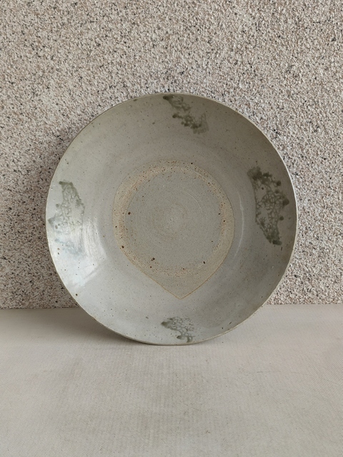 古玩陶瓷青花魚紋盤拍賣，當前價格850元