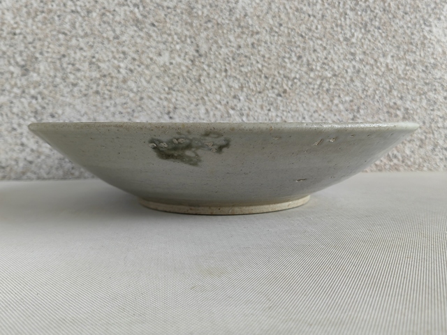 古玩陶瓷青花魚紋盤拍賣，當前價格850元