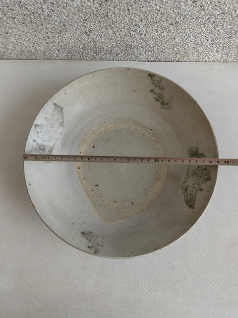 古玩陶瓷青花魚紋盤拍賣，當前價格850元