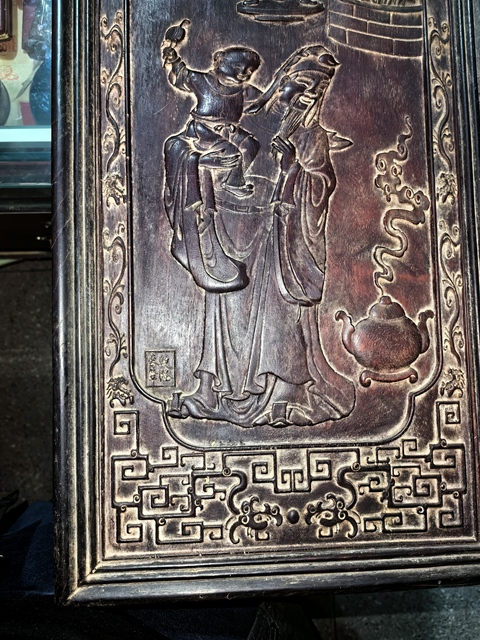 古玩雜項木雕真品鑒賞圖