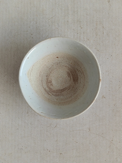 古玩陶瓷青花花卉紋茶碗拍賣，當前價格550元