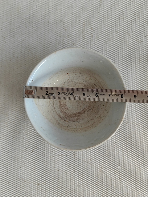 古玩陶瓷青花花卉紋茶碗拍賣，當前價格550元