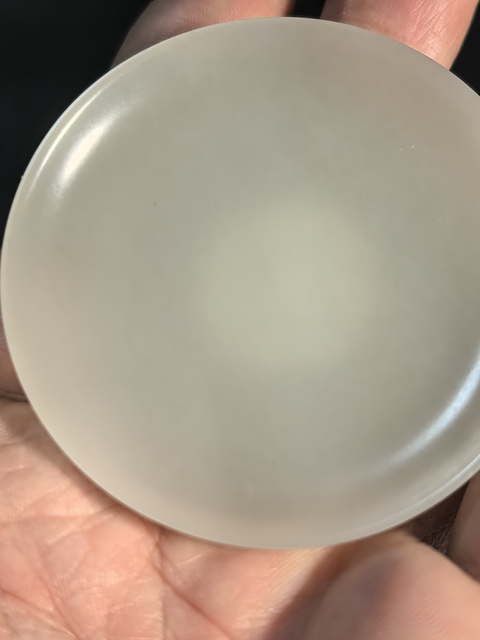 古玩玉器當代·和田玉小盤 真品鑒賞圖