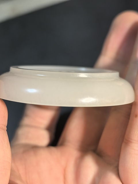 古玩玉器當代·和田玉小盤 真品鑒賞圖