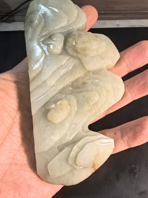 古玩玉器創(chuàng)匯·玉山子擺件 真品鑒賞圖