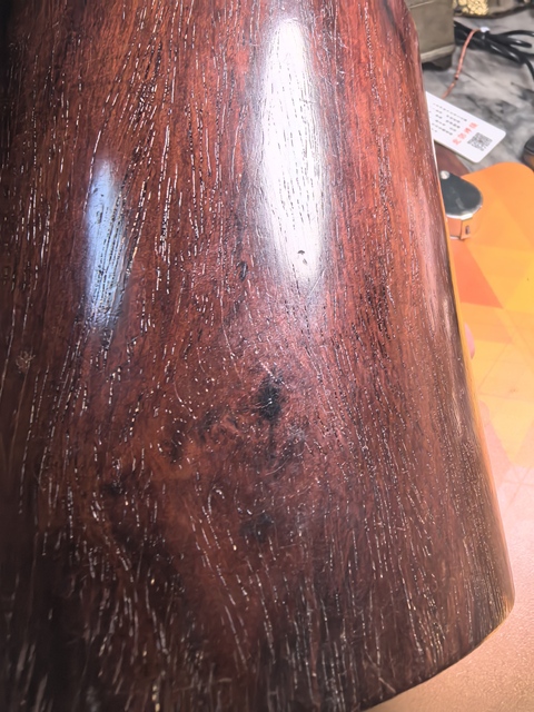 古玩雜項創匯·紫檀筆筒 真品鑒賞圖