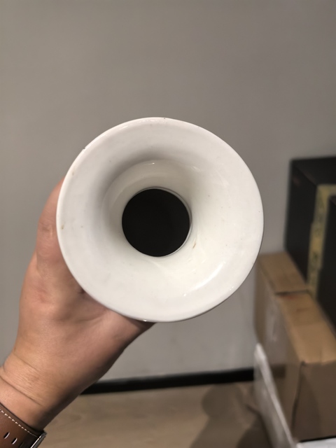 古玩陶瓷柳樹黃鶯粉彩觀音瓶拍賣，當(dāng)前價格1299元