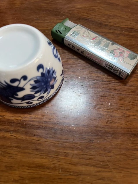 古玩陶瓷鳳紋青花杯拍賣，當前價格8680元