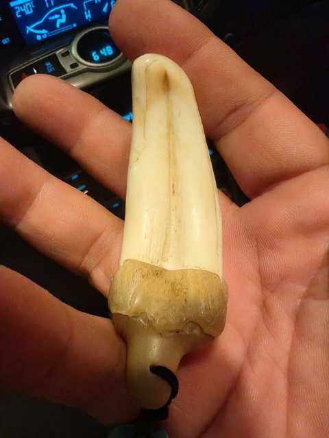 古玩雜項牙吊墜真品鑒賞圖