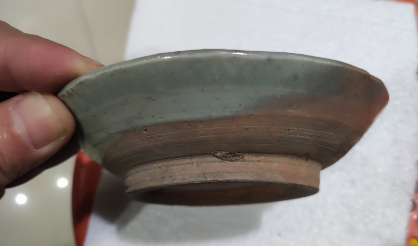 古玩陶瓷青釉盤真品鑒賞圖