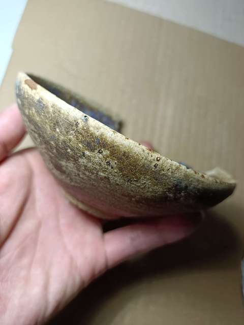 古玩陶瓷吉州窯窯變釉茶盞真品鑒賞圖
