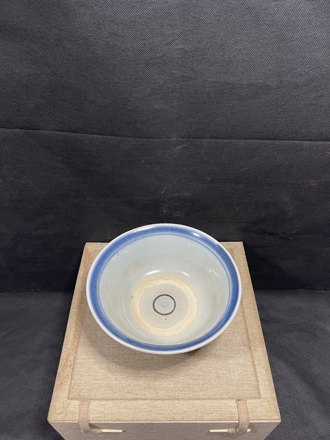 古玩陶瓷青花雙魚碗真品鑒賞圖