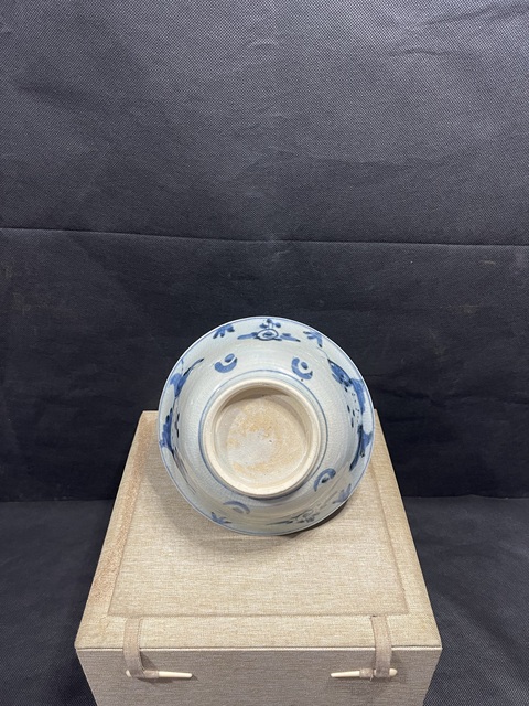 古玩陶瓷青花雙魚碗真品鑒賞圖