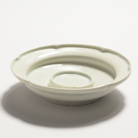 古玩陶瓷青白釉盞托真品鑒賞圖